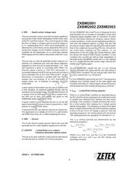 ZXBM2002X10TC Datasheet Page 5