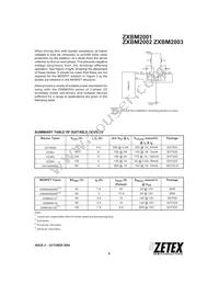 ZXBM2002X10TC Datasheet Page 9