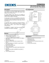 ZXBM2004N14TC Datasheet Cover