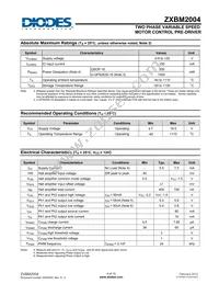 ZXBM2004N14TC Datasheet Page 4