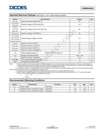 ZXBM5409Q-N-U Datasheet Page 4