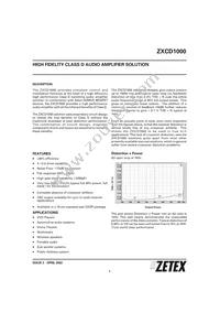 ZXCD1000EQ16TC Datasheet Cover