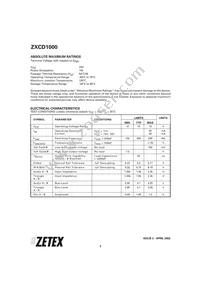 ZXCD1000EQ16TC Datasheet Page 2