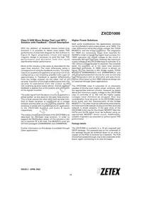 ZXCD1000EQ16TC Datasheet Page 11