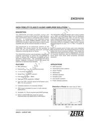 ZXCD1010EQ16TA Datasheet Cover