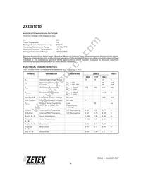 ZXCD1010EQ16TA Datasheet Page 2