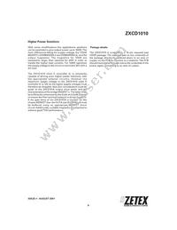ZXCD1010EQ16TA Datasheet Page 9