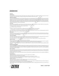 ZXCD1010EQ16TA Datasheet Page 12