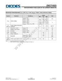 ZXCT1023DFGTA Datasheet Page 3