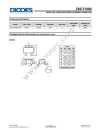 ZXCT1080E5TA Datasheet Page 10