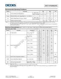 ZXCT1109QSA-7 Datasheet Page 3