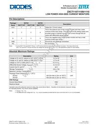 ZXCT1110W5-7 Datasheet Page 2