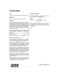 ZXCW6100S28 Datasheet Page 14