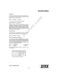 ZXCW6100S28 Datasheet Page 19