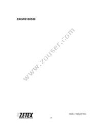 ZXCW6100S28 Datasheet Page 22