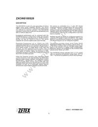 ZXCW8100S28TC Datasheet Page 2