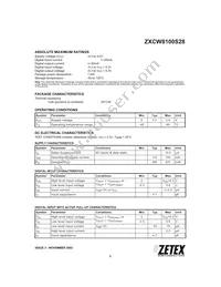 ZXCW8100S28TC Datasheet Page 3