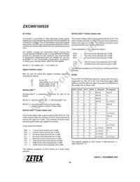 ZXCW8100S28TC Datasheet Page 18