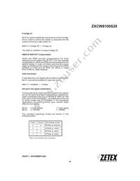 ZXCW8100S28TC Datasheet Page 19