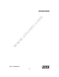 ZXCW8100S28TC Datasheet Page 21