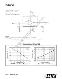 ZXFBF05N14TC Datasheet Page 4