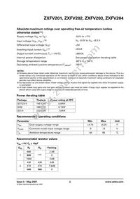 ZXFV203N14TC Datasheet Page 2