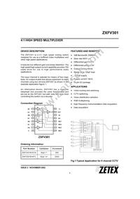 ZXFV301N16TC Datasheet Cover