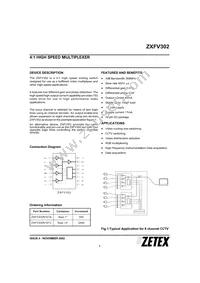 ZXFV302N16TC Datasheet Cover