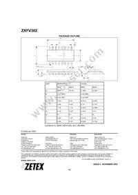 ZXFV302N16TC Datasheet Page 12