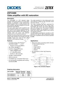 ZXFV4089N8TC Datasheet Cover