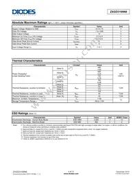 ZXGD3109N8TC Datasheet Page 4