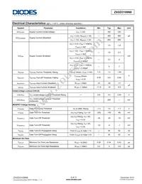 ZXGD3109N8TC Datasheet Page 6