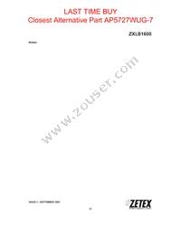 ZXLB1600X10TC Datasheet Page 15