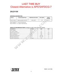 ZXLD1100H6TA Datasheet Page 2