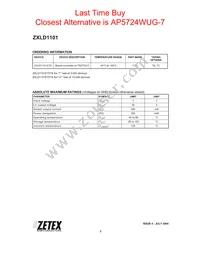 ZXLD1101ET5TA Datasheet Page 2