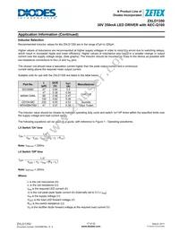 ZXLD1350ET5TA Datasheet Page 17