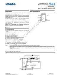 ZXLD1362QET5TA Datasheet Cover