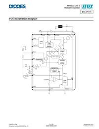 ZXLD1374QESTTC Datasheet Page 3