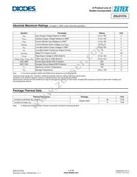 ZXLD1374QESTTC Datasheet Page 4