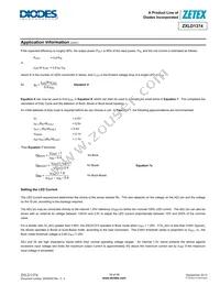 ZXLD1374QESTTC Datasheet Page 19