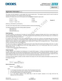 ZXLD1374QESTTC Datasheet Page 23