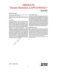 ZXLD1601H6TA Datasheet Page 5