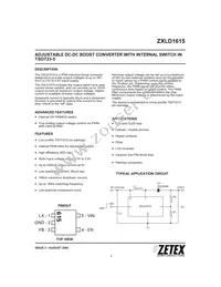 ZXLD1615ET5TA Datasheet Cover