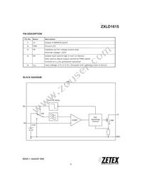 ZXLD1615ET5TA Datasheet Page 3