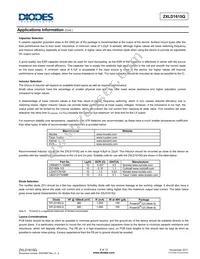 ZXLD1615QET5TA Datasheet Page 9