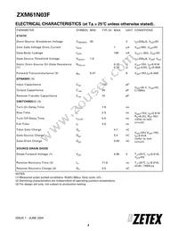 ZXM61N03FTC Datasheet Page 4