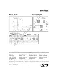 ZXM61P03FTC Datasheet Page 7