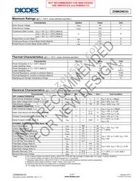 ZXM62N03GTA Datasheet Page 2