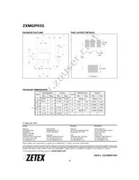 ZXM62P03GTA Datasheet Page 8