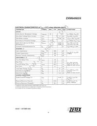 ZXM64N03XTC Datasheet Page 4